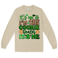 Mushroom it's me hi i'm the cookie dealer it's me girl scou Long Sleeve Tee - Artiststas