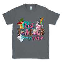 Charcoal Heather best teacher ever Classic Tee - AdoDesignShop