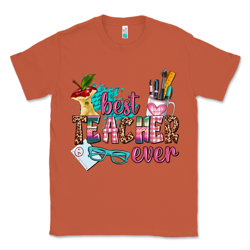 Best Teacher Ever Classic Tee by AdoDesignShop | Teevron