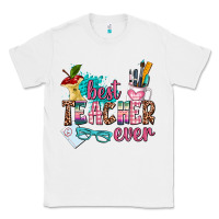 White best teacher ever Classic Tee - AdoDesignShop