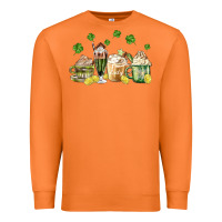 Carrot patricks day coffee Premium Sweatshirt - MaliasSmallBusiness