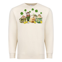 Sandshell patricks day coffee Premium Sweatshirt - MaliasSmallBusiness