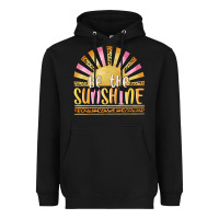 Black be the sunshine Heavyweight Hoodie - MaliasSmallBusiness