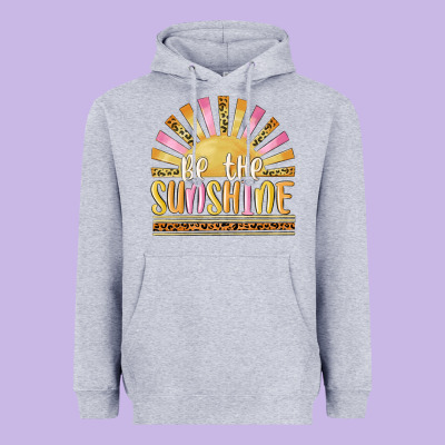 Be The Sunshine Heavyweight Hoodie Designed By Maliassmallbusiness