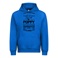 Cobalt Super Cool Poppy Of A Freaking Awesome Granddaugh Urban Hoodie - Bettercallsaul