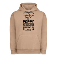Pigment Burro Super Cool Poppy Of A Freaking Awesome Granddaugh Urban Hoodie - Bettercallsaul