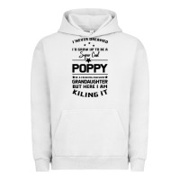 Pigment Lunar Rock Super Cool Poppy Of A Freaking Awesome Granddaugh Urban Hoodie - Bettercallsaul