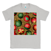 Moon Dust christmas ornaments and leopard seamless pattern Classic Tee - BundleAndBundleShop