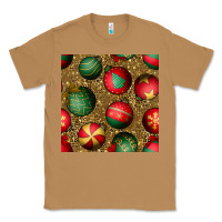Toasted Coconut christmas ornaments and leopard seamless pattern Classic Tee - BundleAndBundleShop