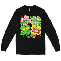 Black lucky stay gold Long Sleeve Tee - Artiststas