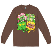 Chestnut lucky stay gold Long Sleeve Tee - Artiststas