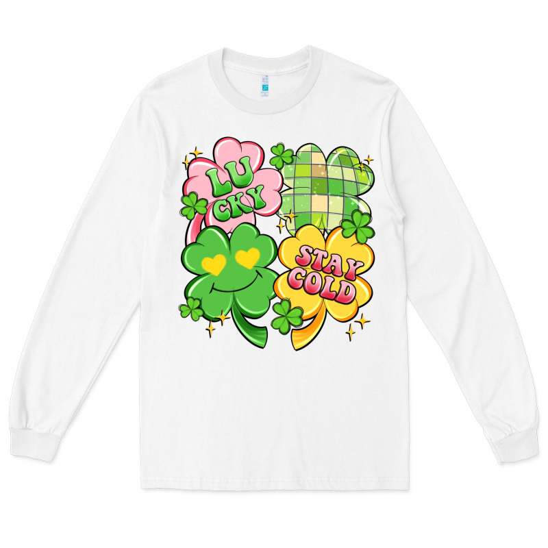 Lucky Stay Gold Long Sleeve Tee by Artiststas | Teevron