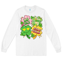White lucky stay gold Long Sleeve Tee - Artiststas