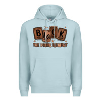 Blue Mist black the prime element melanin Premium Hoodie - LillyAllenDesigns