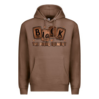 Chestnut black the prime element melanin Premium Hoodie - LillyAllenDesigns