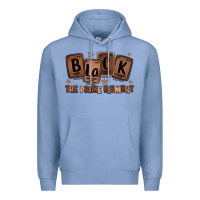 Colony Blue black the prime element melanin Premium Hoodie - LillyAllenDesigns