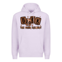 Lilac black the prime element melanin Premium Hoodie - LillyAllenDesigns