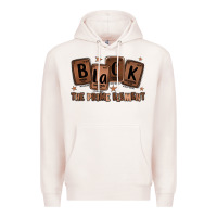 Pale Pink black the prime element melanin Premium Hoodie - LillyAllenDesigns