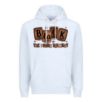 White black the prime element melanin Premium Hoodie - LillyAllenDesigns