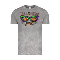 Cloud Rock halloween girl Vintage Tee - CowhideDigitalArt