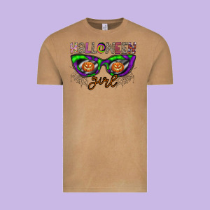 Halloween Girl Vintage Tee Designed By Cowhidedigitalart