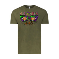 Vintage Olive halloween girl Vintage Tee - CowhideDigitalArt