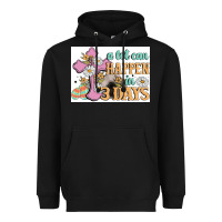 Black a lot can happen in 3 days Heavyweight Hoodie - MaliasSmallBusiness