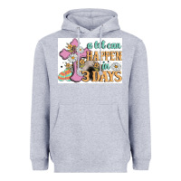 Heather Grey a lot can happen in 3 days Heavyweight Hoodie - MaliasSmallBusiness