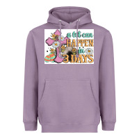 Lavender a lot can happen in 3 days Heavyweight Hoodie - MaliasSmallBusiness