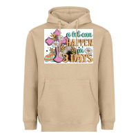 Mushroom a lot can happen in 3 days Heavyweight Hoodie - MaliasSmallBusiness
