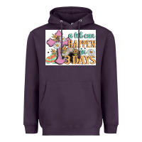 Plum a lot can happen in 3 days Heavyweight Hoodie - MaliasSmallBusiness