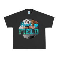 Pigment Black my heart is on that field soccer Urban Heavy Tee - HRA Design Shop