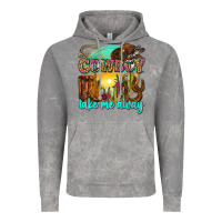 Cloud Rock cowboy take me away Vintage Hoodie - Zillion Design Studio