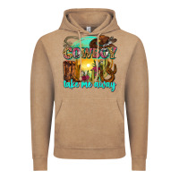 Vintage Coffee cowboy take me away Vintage Hoodie - Zillion Design Studio