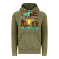 Vintage Olive cowboy take me away Vintage Hoodie - Zillion Design Studio