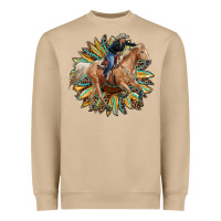 Mushroom sunflower rodeo Heavyweight Sweatshirt - RanaPortraitStore