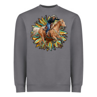Storm sunflower rodeo Heavyweight Sweatshirt - RanaPortraitStore