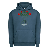 Pigment Midnight Navy No hay rosa sin espinas every rose has its thorn Urban Hoodie - Bettercallsaul