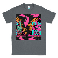 Charcoal Heather freedom rocks seamless pattern Classic Tee - BundleAndBundleShop