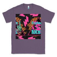 Lavender freedom rocks seamless pattern Classic Tee - BundleAndBundleShop