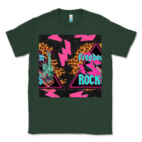 Sports Green freedom rocks seamless pattern Classic Tee - BundleAndBundleShop