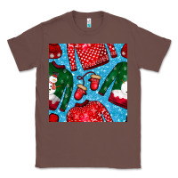 Chestnut christmas clothes seamless pattern Classic Tee - BundleAndBundleShop