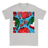 Moon Dust christmas clothes seamless pattern Classic Tee - BundleAndBundleShop