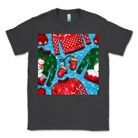 Smoke christmas clothes seamless pattern Classic Tee - BundleAndBundleShop
