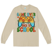 Mushroom game over back to school Long Sleeve Tee - JahusDesignShop