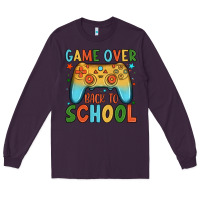 Plum game over back to school Long Sleeve Tee - JahusDesignShop