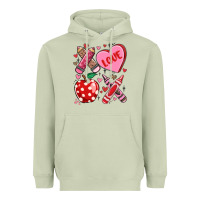 Matcha valentine xoxo teacher Heavyweight Hoodie - MaliasSmallBusiness