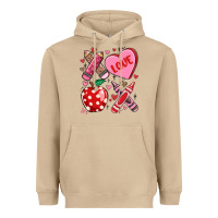 Mushroom valentine xoxo teacher Heavyweight Hoodie - MaliasSmallBusiness