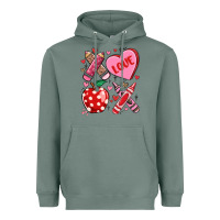 Sage valentine xoxo teacher Heavyweight Hoodie - MaliasSmallBusiness