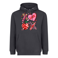 Valentine Xoxo Teacher Heavyweight Hoodie | Teevron
